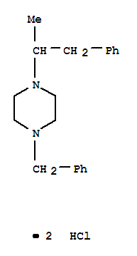 1-benzyl-4-(1-phenylpropan-2-yl)piperazine dihydrochloride