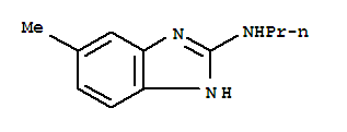 1H-Benzimidazol-2-amine,6-methyl-N-propyl- molecular structure