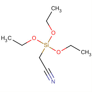 Acetonitrile, (triethoxysilyl)- molecular structure