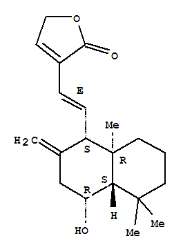 2(5H)-Furanone,3-[2-(decahydro-4-hydroxy-5,5,8a-trimethyl-2-methylene-1-naphthalenyl)ethenyl]-,[1S-[1a(E),4a,4ab,8aa]]-
