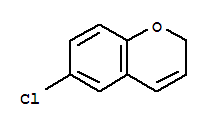 2H-1-benzopyran, 6-chloro- molecular structure