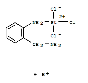 platinum(2+) hydrogen chloride - 2-(aminomethyl)aniline (1:1:3:1)