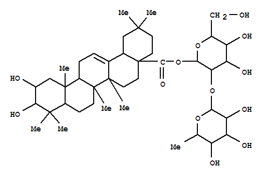 AsteryunnanosideC molecular structure