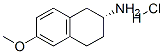 (2R)-1,2,3,4-TETRAHYDRO-6-METHOXY-2-NAPHTHALENAMINE HYDROCHLORIDE molecular structure