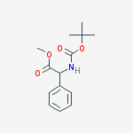 methyl 2-(tert-butoxycarbonylamino)-2-phenylacetate