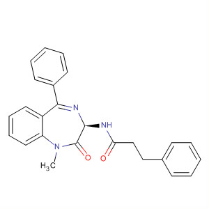 Benzenepropanamide,N-(2,3-dihydro-1-methyl-2-oxo-5-phenyl-1H-1,4-benzodiazepin-3-yl)-,(R)-