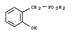 (2-hydroxybenzyl)phosphonic acid molecular structure