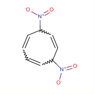 1,3,6-Cyclooctatriene, 5,8-dinitro- molecular structure