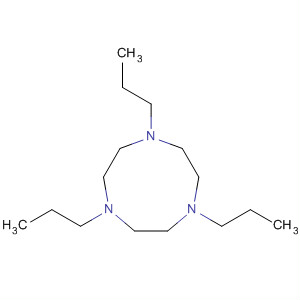 1H-1,4,7-Triazonine, octahydro-1,4,7-tripropyl- molecular structure