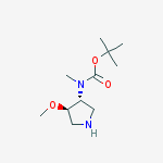 tert-butyl (3R,4R)-4-Methoxypyrrolidin-3-yl(methyl)carbamate