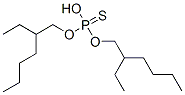 O,O-bis(2-ethylhexyl) hydrogen thiophosphate molecular structure