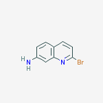 2-Bromoquinolin-7-amine molecular structure