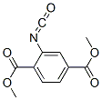 dimethyl 2-isocyanatoterephthalate molecular structure