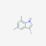 1H-Indole-7-carboxylic acid, 3-formyl-, methyl ester