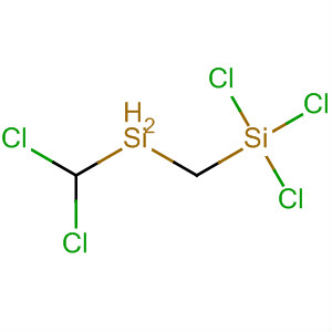 Trichloro{[(dichloromethyl)silyl]methyl}silane molecular structure