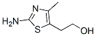2-amino-4-methyl-5-hydroxyethylthiazole molecular structure
