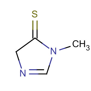 4H-Imidazole-4-thione, 3,5-dihydro-3-methyl- molecular structure