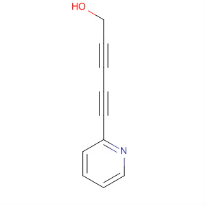 2,4-Pentadiyn-1-ol, 5-(2-pyridinyl)- molecular structure