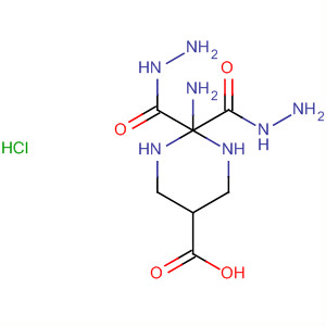 5-Pyrimidinecarboxylic acid, 2-amino-1,4,5,6-tetrahydro-,2,2-dimethylhydrazide, monohydrochloride molecular structure