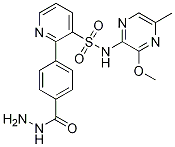2-[4-(Hydrazinocarbonyl)phenyl]-N-(3-methoxy-5-methyl-2-pyrazinyl)-3-pyridinesulfonamide