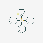 triphenyl(thiophen-2-yl)silane molecular structure