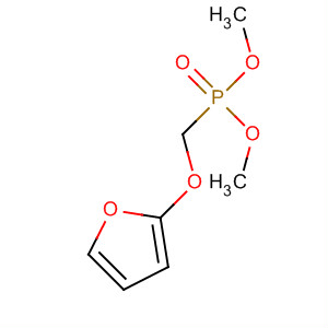 Phosphonic acid, (2-furanylhydroxymethyl)-, dimethyl ester molecular structure