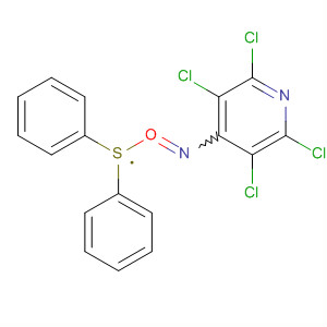 Sulfoximine, S,S-diphenyl-N-(2,3,5,6-tetrachloro-4-pyridinyl)- molecular structure