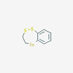 1,2,5-Benzodithiaselenepin, 3,4-dihydro- molecular structure