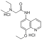 2-(Diethylamino)-N-(8-ethoxy-5-quinolyl)acetamide dihydrochloride molecular structure