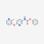 Phenyl {6-[(2-methyl-3-pyridinyl)oxy]-3-pyridinyl}carbamate