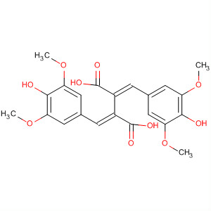 Butanedioic acid, bis[(4-hydroxy-3,5-dimethoxyphenyl)methylene]-,(E,E)-