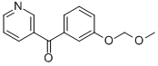 [3-(METHOXYMETHOXY)PHENYL](PYRIDIN-3-YL)METHANONE molecular structure