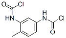 1,3-Bis(chloroformylamino)-4-methylbenzene molecular structure