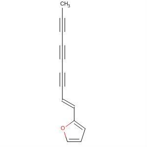 Furan, 2-(1-nonene-3,5,7-triynyl)-, (E)- molecular structure