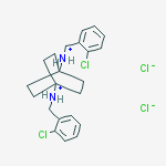 N,N'-bis(2-chlorobenzyl)bicyclo[2.2.2]octane-1,4-diaminium dichloride