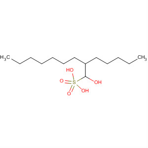 1-Nonanol, 2-pentyl-, hydrogen sulfate, sodium salt molecular structure