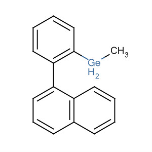 Germane, methyl-1-naphthalenylphenyl-, (R)- molecular structure