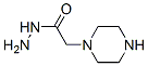 2-PIPERAZIN-1-YLACETOHYDRAZIDE molecular structure