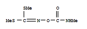dimethyl [(methylcarbamoyl)oxy]carbonodithioimidate molecular structure
