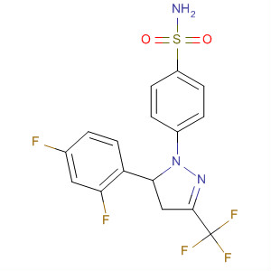 Benzenesulfonamide,4-[5-(2,4-difluorophenyl)-4,5-dihydro-3-(trifluoromethyl)-1H-pyrazol-1-yl]-