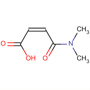 2-Butenoic acid, 4-(dimethylamino)-4-oxo-, (2Z)- molecular structure
