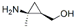 Cyclopropanemethanol,2-amino-2-methyl-, (1R,2S)- molecular structure