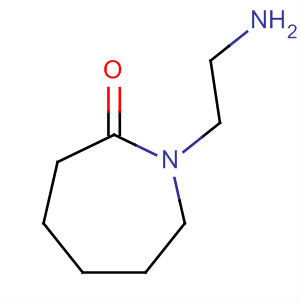 2H-Azepin-2-one, 1-(2-aminoethyl)hexahydro- molecular structure