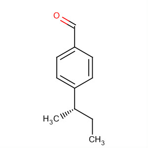 Benzaldehyde, 4-(1-methylpropyl)-, (S)- molecular structure