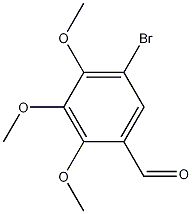 5-Bromo-2,3,4-trimethoxy-benzaldehyde molecular structure