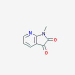 1H-Pyrrolo[2,3-b]pyridine-2,3-dione molecular structure