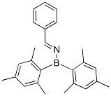 Benzylideneaminodimesitylborane molecular structure