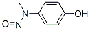 N-(4-hydroxyphenyl)-N-methyl-nitrous amide molecular structure
