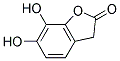 6,7-Dihydroxycoumaranone molecular structure
