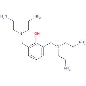 Phenol, 2,6-bis[[bis(2-aminoethyl)amino]methyl]- molecular structure